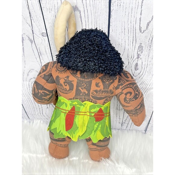 Disney Moana Push Maui With Fish Hook Attached Movie 10 Inch - Picture 3 of 5